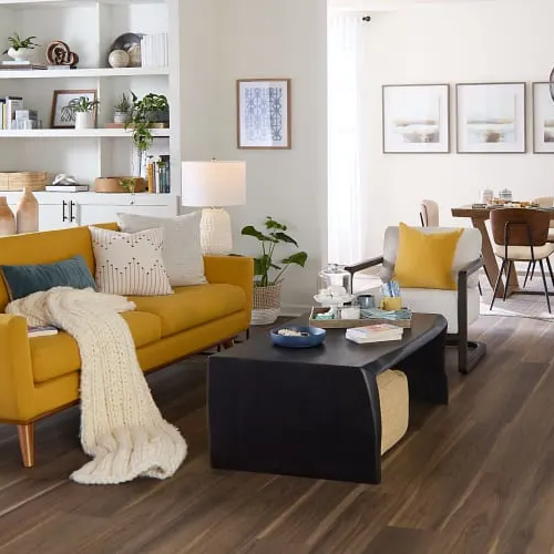 Pergo Elements flooring in a stylish living room
