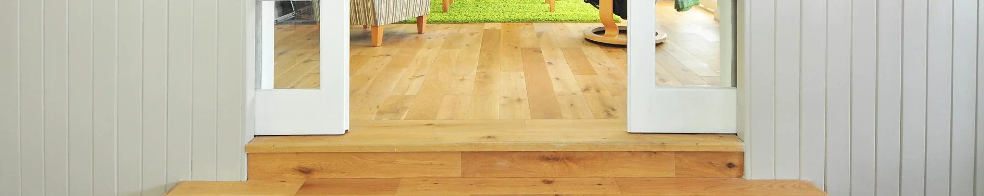 Hardwood flooring in a Springfield, VA home