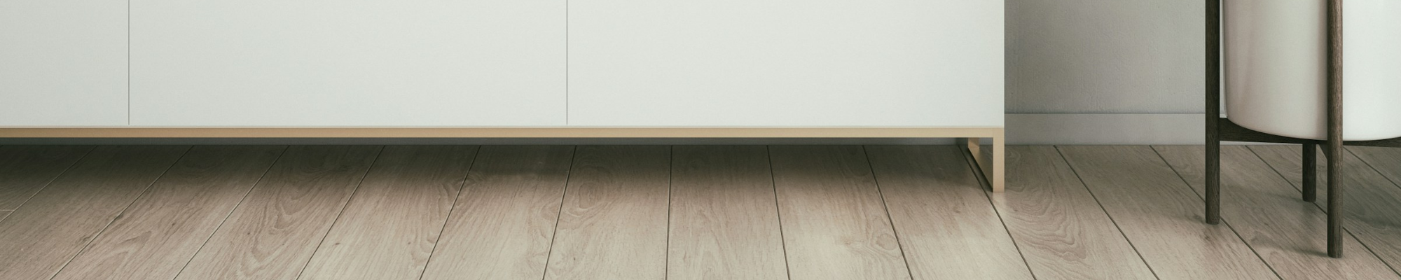 Luxury vinyl floor in a modern living room