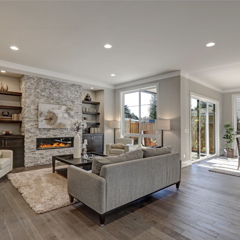 Flooring installed in a Springfield, VA home